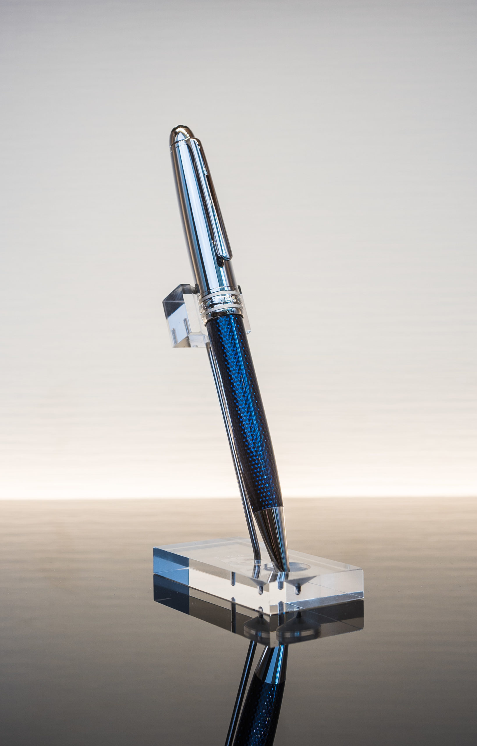 Montblanc Meisterstück Solitaire Doué Blue Hour Classique Kugelschreiber